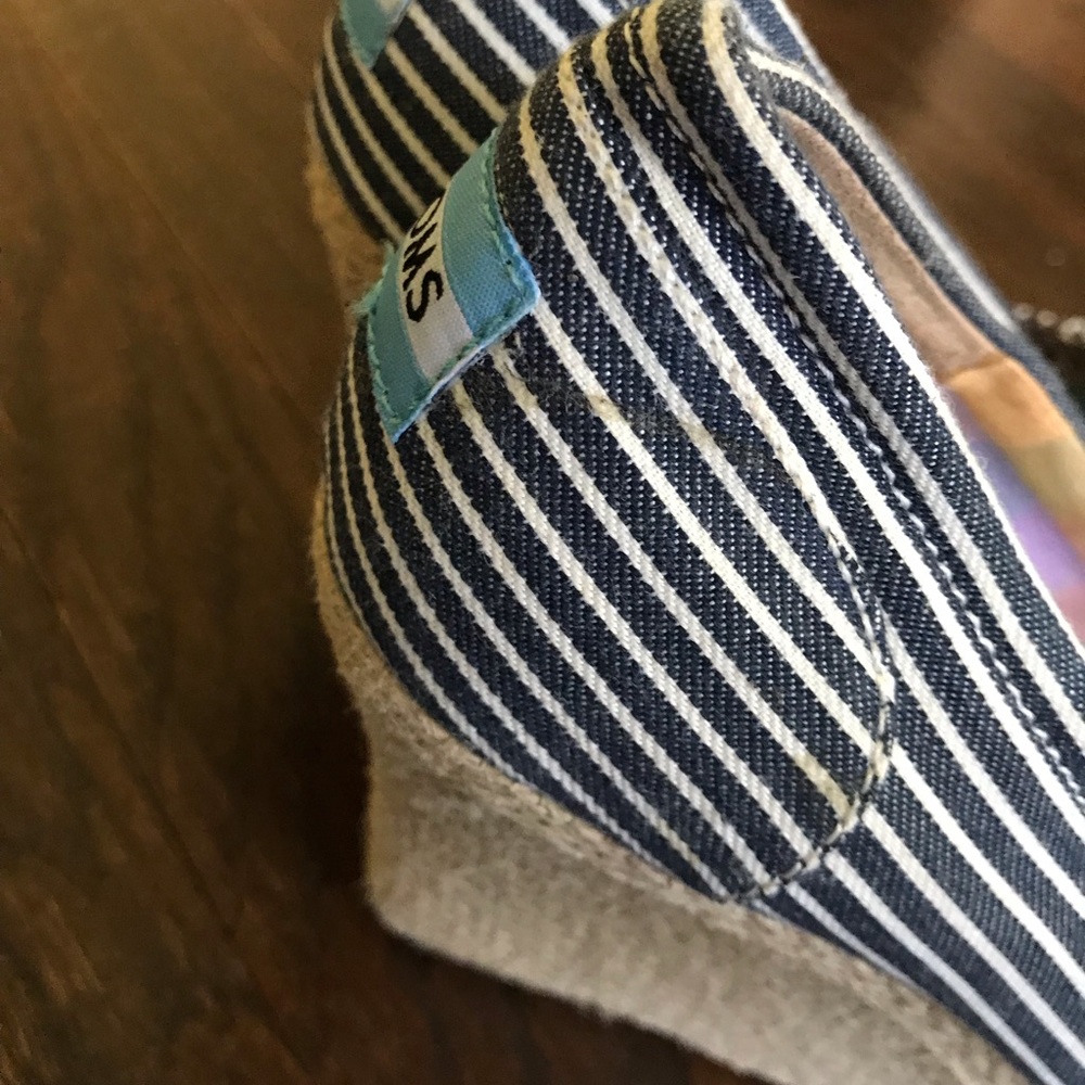 Toms canvas wedges - Picture 6 of 7